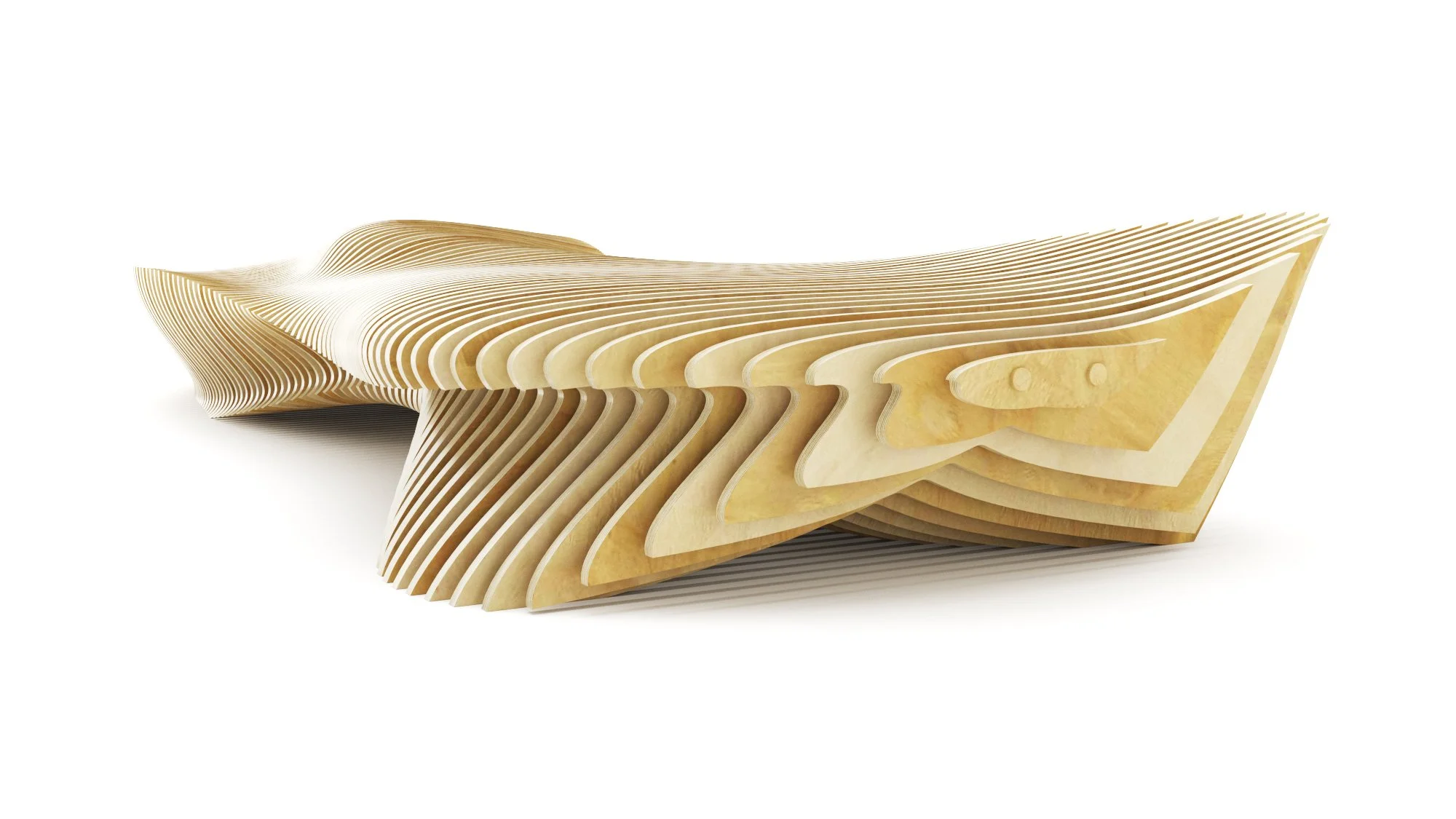 Terraform Design — Pisces Custom Parametric Bench